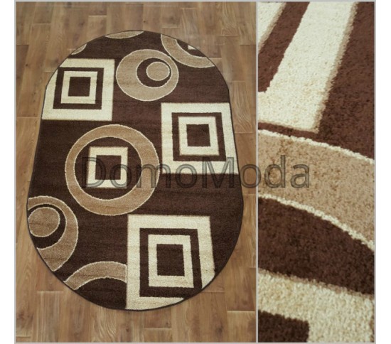 Синтетический ковер Marmaris F G0257 BROWN Купить в интернет магазине ДомоМода Синтетический ковер Marmaris F G0257 BROWN - высокое качество по лучшей цене в Украине